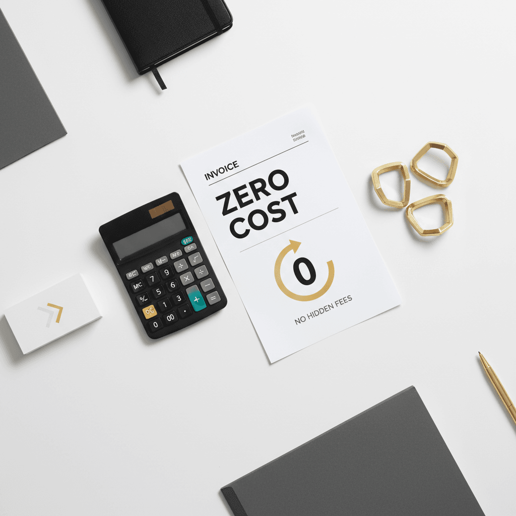 Visual representation of zero cost vending solution